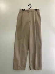 【中古】  6 ROKU BEAUTY&YOUTH TUCK PANTS 8614-202-0126 ロク ビューティーアンドユース トラックパンツ ボトムス  【172-240430-yn-17-MIN】