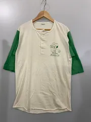 【中古】  VINTAGE 70's PEANUTS SNOOPY  OLD TOWN ALEXANDRA UA RAGLAN 3/4 SLEEVE T SHIRT ラグラン 4/3 Tシャツ トップス  【146-240808-yn-05-MIN】