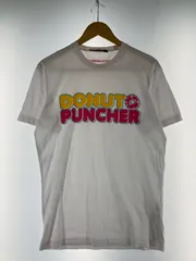 【中古】【メンズ】 DSQUARED2 ディースクエアード DONUT PUNCHER TEE S71GD1149 ドーナツ パンチャー ロゴ Tシャツ メンズ 半袖トップス ロゴプリント 【 141-240907-em-7-MIN】
