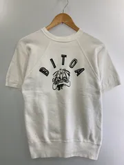 【中古品】  JOCKEY ジョッキー 60S BITOA SWEATSHIRT 60年代 ヴィンテージ スウェットシャツ キャラクター プリント ラグランスリーブ  半袖  【146-250205-em-12-MIN】