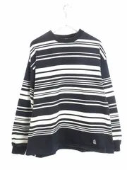 ノーティカ NAUTICA ボーダー ロンT L 紺 ネイビー ホワイト カットソー トップス 長袖