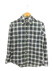 インディビジュアライズドシャツ INDIVIDUALIZED SHIRTS ボタンダウン シャツ チェック 14-31 グリーン系 ネイビー系 USA製 長袖 トップス