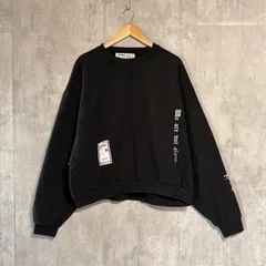 LEGENDA レジェンダ スウェット トレーナー 黒 F 石像 バックプリント 完売品 ストリート モード ゆるだぼ ビッグシルエット オーバーサイズ メンズ レディース ユニセックス 古着  12-G4 地雷系 サブカル系 ブラック 希少 ルーズのサムネイル