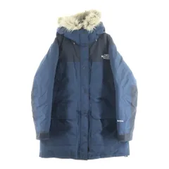 THE NORTH FACE (ザノースフェイス) 24AW MOUNTAIN DOWN COAT ファーフーデッド マウンテン ダウンコート ネイビー NDW92454