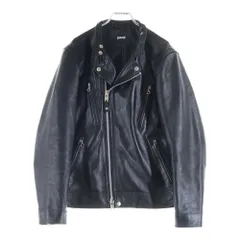 SCHOTT (ショット) DOUBLE BREAST RIDERS ダブルブレスト シープスキン ダブルライダースジャケット ブラック 7825950010