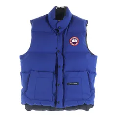 CANADA GOOSE (カナダグース) GLADSTONE グラッドストーン マルチポケット ジップアップ ダウンベスト ブルー 4133JM R