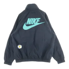 NIKE (ナイキ) AS M NSW HBR-S WVN LND JKT フロントロゴ ウーブン トラックジャケット フーディー ブラック DM5021-010