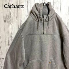 carhartt☆カーハート パーカー プルオーバー M グレー 0054 - メルカリ