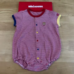 ミキハウス　ホットビスケッツロンパース◎美品◎サイズ70