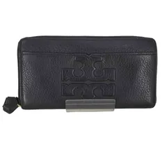 トリーバーチ TORY BURCH ロゴ型押し ラウンドジップ レザー長財布 レディース 表記無 