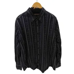 キューバベラ CUBAVERA ピンストライプ L/S シャツ メンズ import：XXL 
