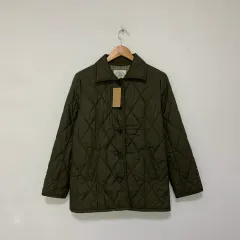 J.PRESS 日本 ヴィンテージ キルティング ボタン ジャケット カーキ アウター