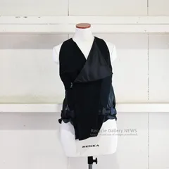 ● BALENCIAGA 2009 クルーズ（リゾート）コレクション バレンシアガ 異素材 ベストのサムネイル
