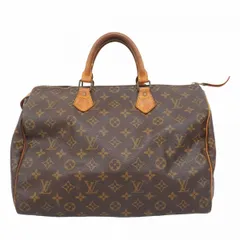 【6bb2412】ルイヴィトン ハンドバッグ モノグラム スピーディ35 M41107 ブラウン【中古】レディース