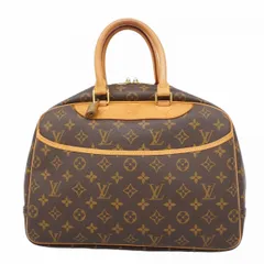 【6bb2413】ルイヴィトン ハンドバッグ モノグラム ドーヴィル M47270 ブラウン【中古】レディース