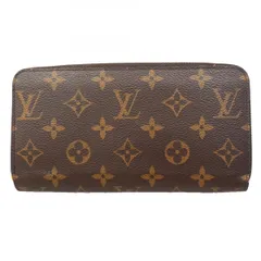 【6bb2570】ルイヴィトン 長財布 モノグラム ジッピーウォレット M42616 ブラウン【中古】メンズ レディース ユニセックス