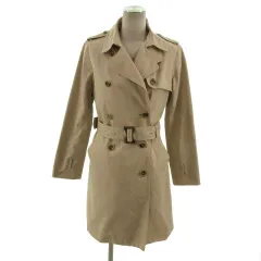 アーバンリサーチ URBAN RESEARCH トレンチコート サッシュベルト ライナー付き コットン ベージュ F