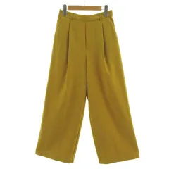 ロペピクニック ROPE Picnic プレミアムフィールタックワイドパンツ GDS-50000-B ウエストゴム イエロー系 マスタード 36