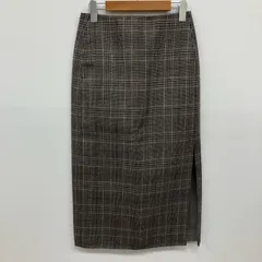 【イオン広店】 中古 AURALEE | オーラリー スカート ウールグレンチェックタイトスカート A7AS07BN 【112】