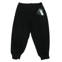 Yohji Yamamoto ヨウジヤマモト UM-P14-500-1 S'YTE サイト CREPE de CHINE HEM RIB 2 TUCK JOGGER PANTS ツータック ジャガー パンツ 3【新古品】【未使用】【中古】のサムネイル