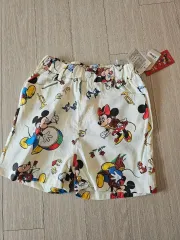 (日本) ディズニー ミッキーマウス ハーフパンツ 110 120 新品