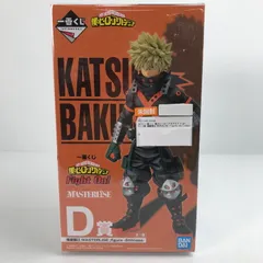 【中古美品】 未開封 一番くじ 僕のヒーローアカデミア Fight On! D賞 爆豪勝己 MASTERLISE ;figure -Stillness- フィギュア 【051-260214-ks-04-fuzh】