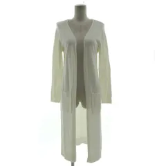 セシルマクビー CECIL McBEE カーディガン ニット 羽織り ロング丈 アイボリー M