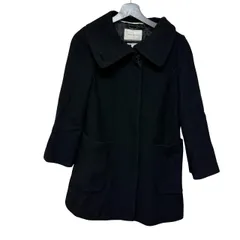 B093 Banana Republic（バナナ・リパブリック）レディース・ウールコート XSサイズ ブラック