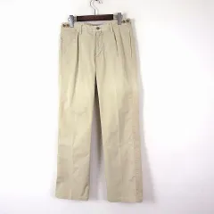 ジーティーアー GTA パンツ GTA-1 1プリーツ スリムフィット チノパンツ コットン ツイル ストレッチ S 44 ベージュ 国内正規品