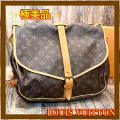 ⛄️極美品⛄️レア品ルイヴィトンモノグラム ソミュール35 ショルダーバッグ #18