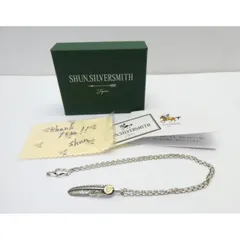 SHUN. SILVER SMITH K18 × 925 チェーン全長約50cm 箱付き ペンダント △WA6601