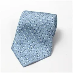 エルメス シルク ネクタイ 鶏柄 中古 ABランク HERMES メンズ