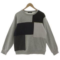 F0744S 美品 Neil Barrett ネオプレン スウェット：S グレー - メルカリ