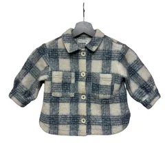 B093 ZARA（ザラ）ベビー/キッズ チェック柄 シャツジャケット ブロックチェック柄 2-3 YEARS
