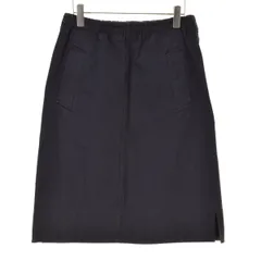 【MARGARETHOWELLMHL】595-0232503 FADED COTTON TWILLスカート