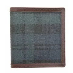 【POLORALPHLAUREN】PVC レザー チェック 二つ折り財布