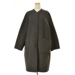 【LeGlazik】JL-8982 MRW モッサ リバーシブルカラーレスウールコート