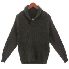 新品未使用 G-STAR RAW スウェット生地 ショールカラーカーディガン 