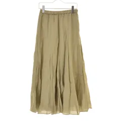 【DRESSLAVE】91604414 sheer linen winkle skirt シアーリネンウィンクルマキシスカートのサムネイル