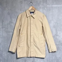 【別注】VETRA ベトラ ユナイテッドアローズ コットン ワークジャケット カバーオール ベージュ フランス製 ユーロワーク ミリタリー モールスキン アメカジ べトラ UNITED ARROWS 別注コラボ ステンカラーコート スプリングコート 春秋のサムネイル
