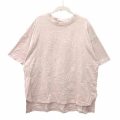 ページボーイ PAGE BOY Tシャツ カットソー クルーネック 五分袖 F ベージュ /YK