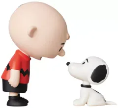 【中古】フィギュア UDF CHARLIE BROWN＆SNOOPY 50’s -チャーリー・ブラウン＆スヌーピー 50’s- 「PEANUTS(SNOOPY)」 シリーズ9 ULTRA DETAIL FIGURE No.453