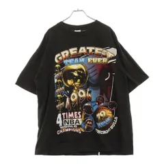 VINTAGE (ヴィンテージ) 90s VINTAGE NBA CHICAGO BULLS 4 TIMES WORLD CHAMPION GREATEST TEAM EVER ヴィンテージ シカゴブルズ ワールドチャンピオン 両面プリント 半袖Tシャツ