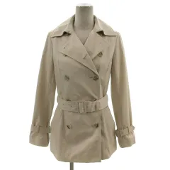 クミキョク 組曲 KUMIKYOKU コート トレンチコート ミドル丈 ベルト付き ベージュ 1