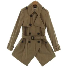 マウジー moussy コート トレンチコート ミリタリーライン MILITARY LINE サッシュベルト ベージュ 1のサムネイル