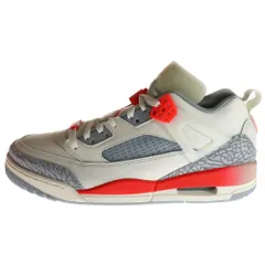 NIKE (ナイキ) ×PSG JORDAN SPIZIKE LOW パリサンジェルマン ジョーダン スパイジーク ローカットスニーカー ホワイト/オレンジ US11.5/29.5cm HF8827-100