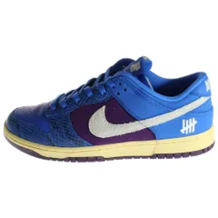 NIKE (ナイキ) ×UNDEFEATED DUNK LOW Royal アンディフィーテッド ダンク ロイヤル ローカットスニーカー ブルー US10/28cm DH6508-400