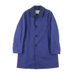 Traditional Weatherwear (トラディショナル ウェザーウェア) 23SS ナイロン ロング ステンカラーコート ネイビー G231APFCO0353E
