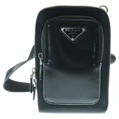 PRADA (プラダ) Re-Nylon リナイロン フォンケース ショルダーバッグ ブラック 2ZT060