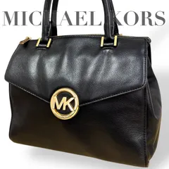 ☆★ MICHAEL KORS  マイケルコース★トートバッグ　ロゴ　ブラック　ゴールド金具　レディース★2129